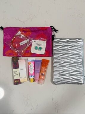 Beauty Bundle IPSY Bag Earth Harbor Ace Beauté Skincare & Jewelry Gift Set